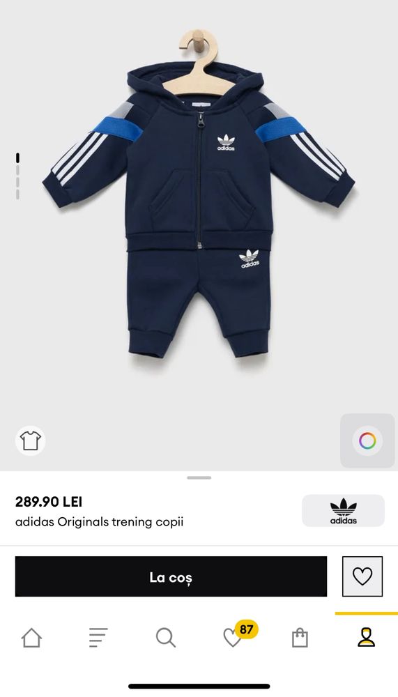 Trening bebe Adidas