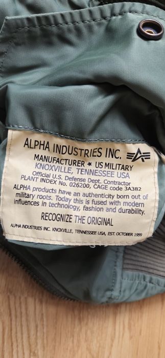 2 feṭe Bomber Alpha Industries Le Fix XL