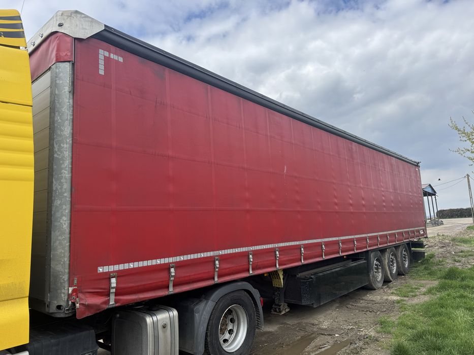 Semiremorca prelata Schmitz recent adusa