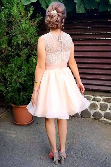 Rochie eleganta voal