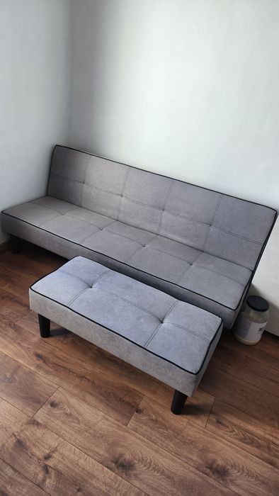 Диван Фредо с табуретка