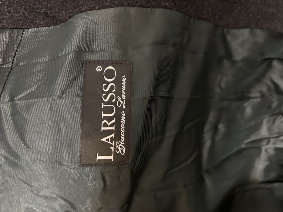 Palton Larusso lana si casmir marime mare unisex lung