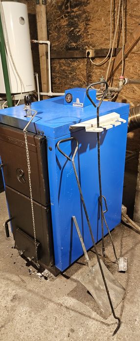 Vand centrala pe lemne Viadrus U22 Romstal 25KW+Puffer 500 litri