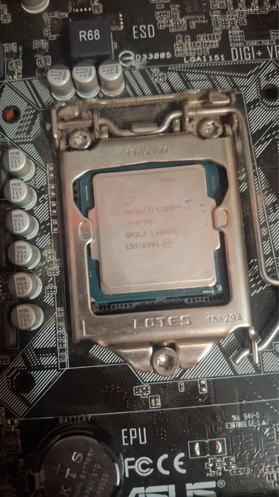 Kit i7 6700 + placa de baza