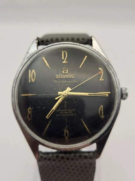 ATLANTIC WORLDMASTER 21 Jewels Ceas Original Swiss Made Functional