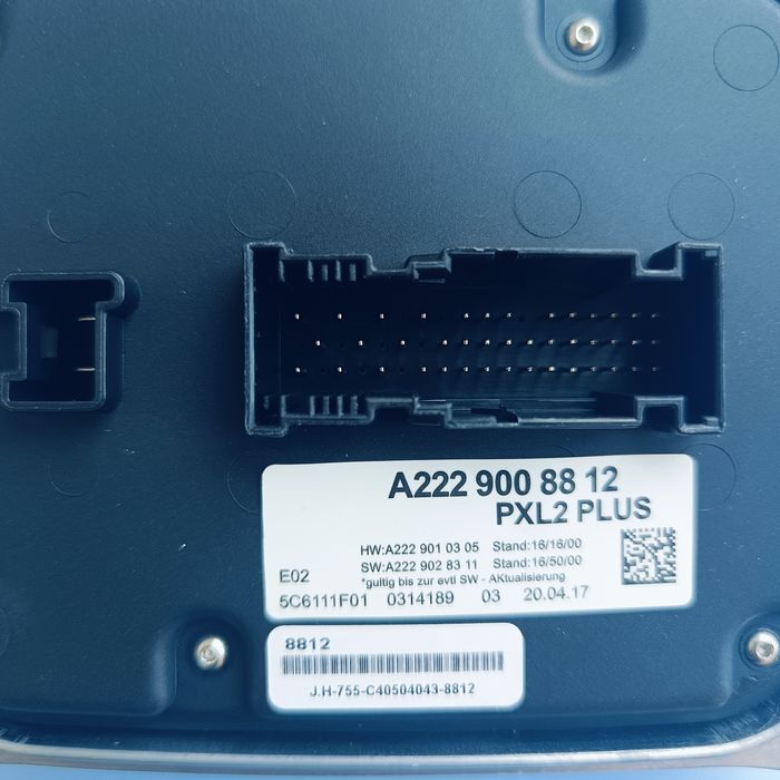 Баласт,модул за фар Mercedes  W205,W213,W222,W257, Нов с гарнция