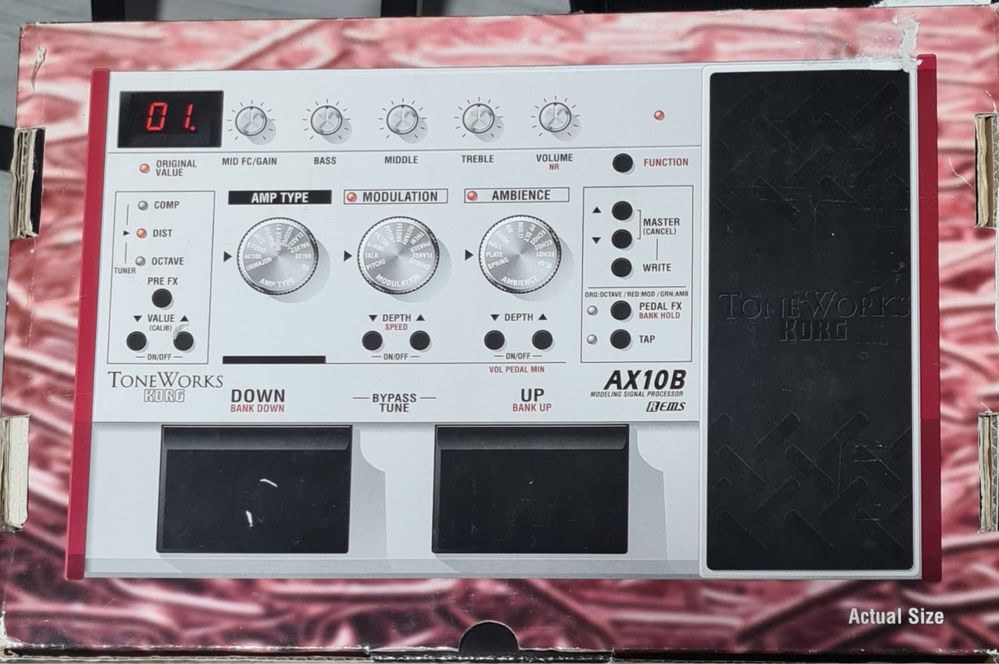 Ax10B korg pentru chitara bas