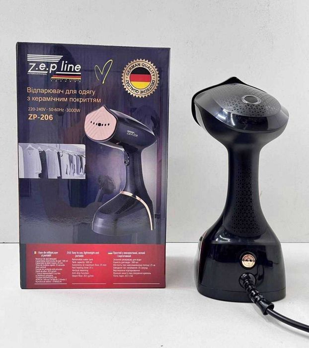 Парна ютия Zepline, нова, 2000-2300W