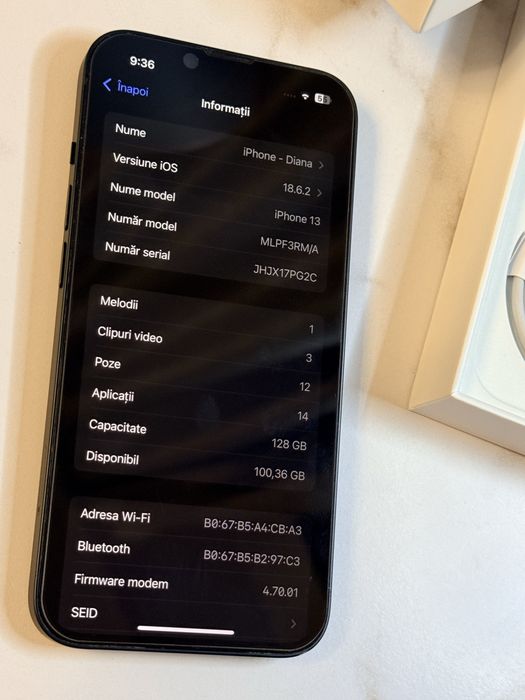 Iphone 13 | 128 GB | Negru