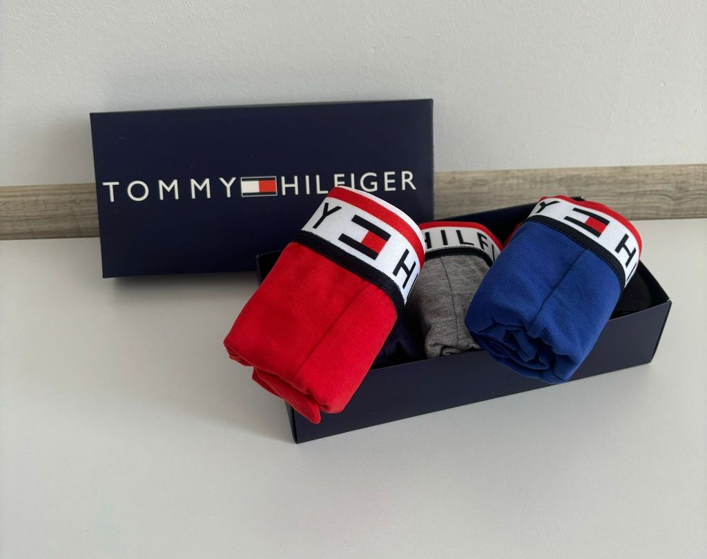Boxeri Barbati Tommy Calitate Premium Set de 5