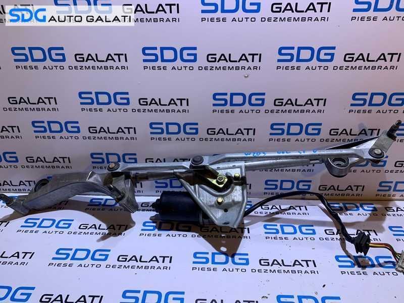 Ansamblu cu Motoras Brat Brate Stegatoare Parbriz Mercedes Benz W203 C Class 2000 - 2007 Cod A2038200342 A2038204042 A2038200305 A2038200505