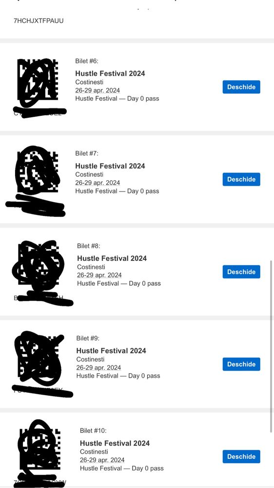 Vand 10 bilete Hustle Festival - Day 0 pass