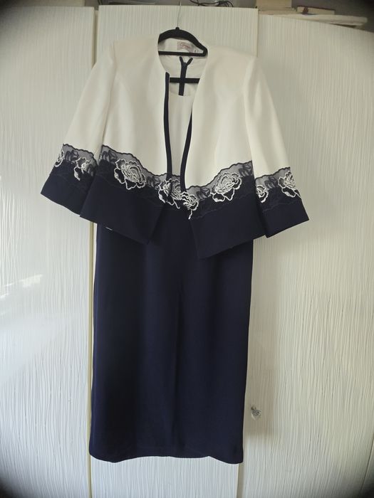 Rochie ocazie, cu maneca 1/3, marime 44