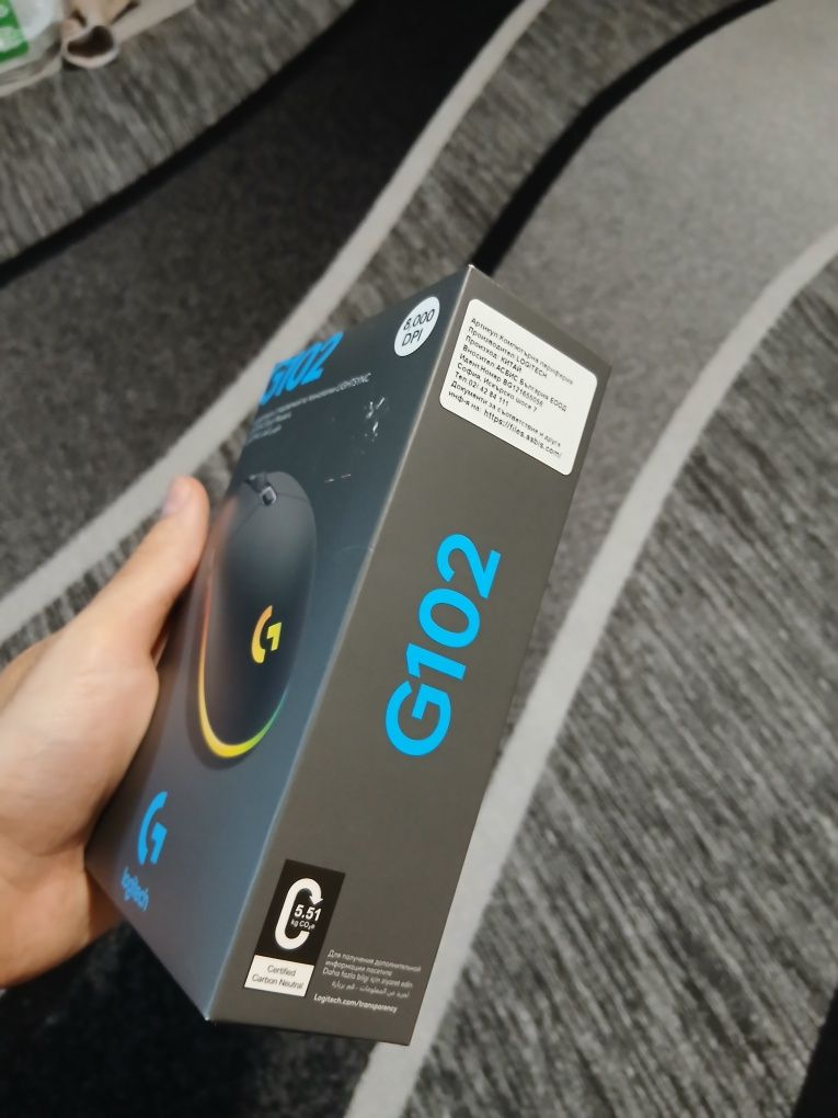 гейминг мишка Logitech G102
