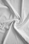 Material Textil Rib Knit 95% Bumbac 5% Elastan Negru/ Alb