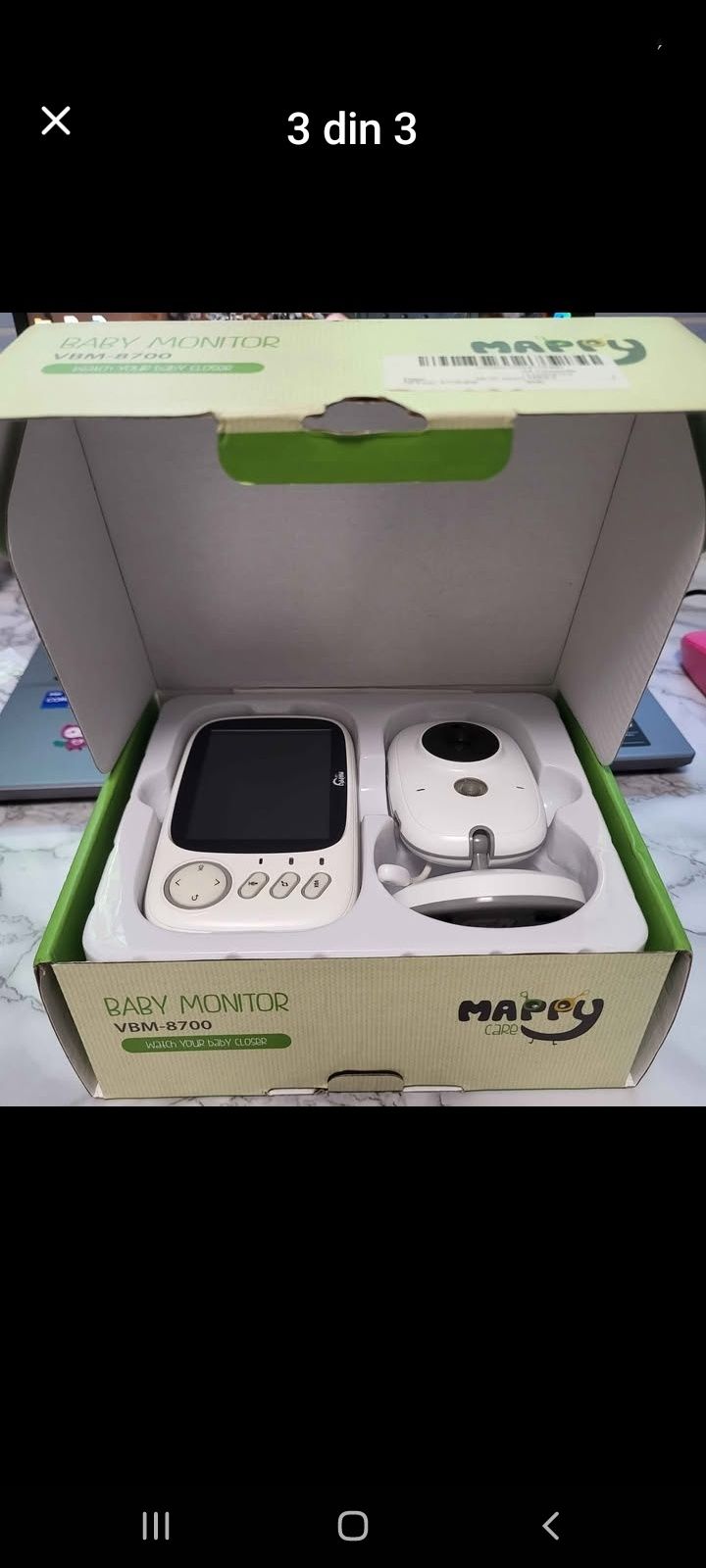 Baby Monitor Audio-Video, Mappy