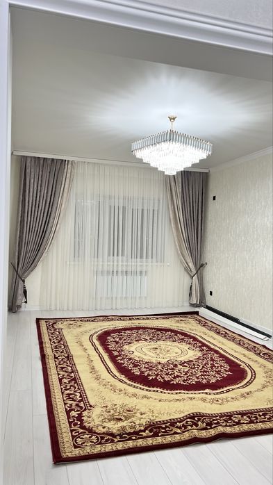 Ковер чистый после химчистки плотный калын 5*3