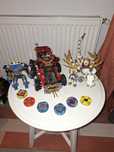 LEGO Ninjago - Mech Jay + Land Bounty + Dragon + 6 discuri Spinjitzu