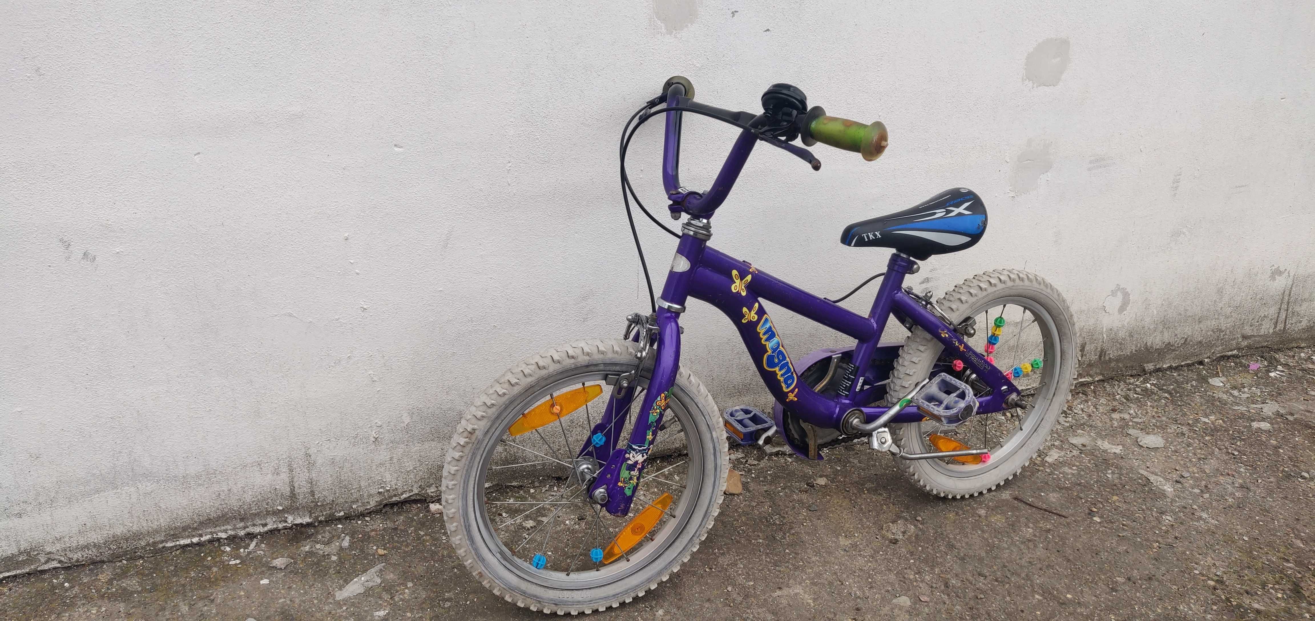 Bicicleta de copii cu roti de 16 inch