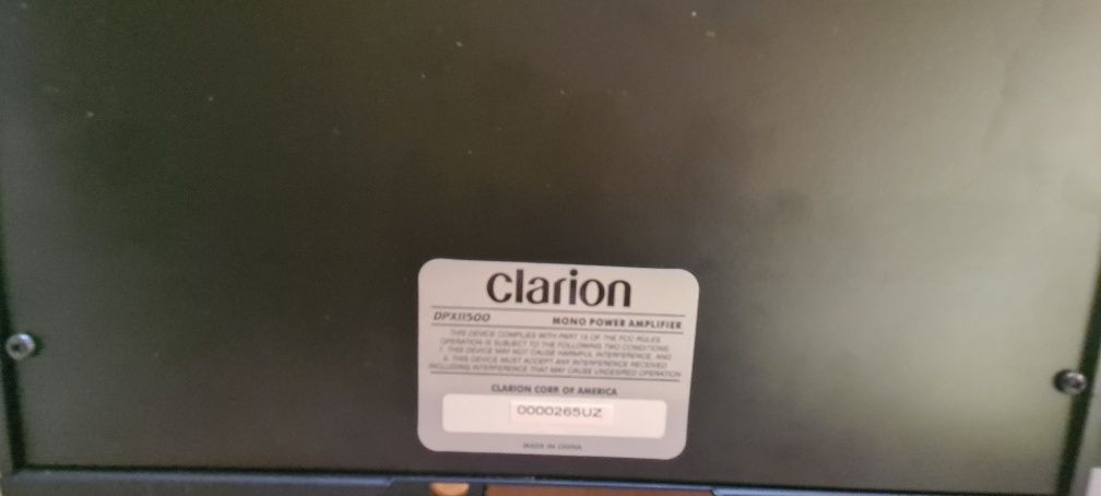 Продам усилитель clarion