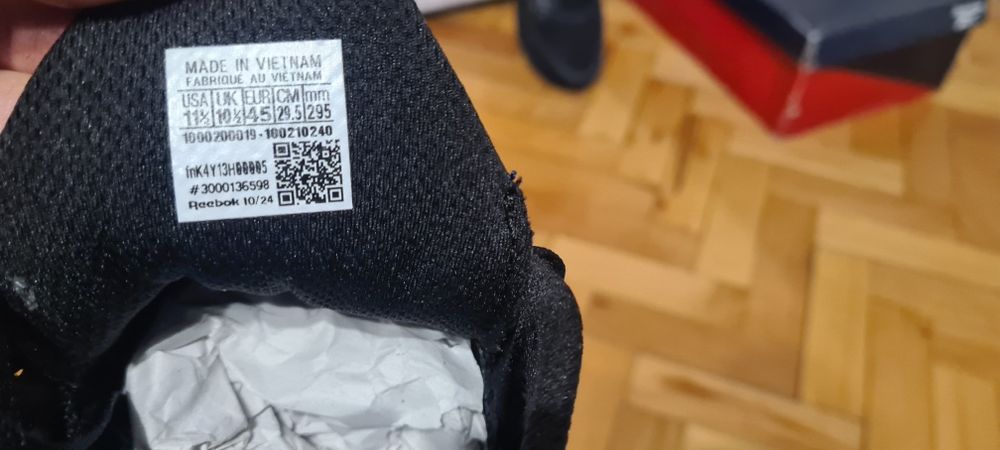 Маратонки Reebok N45-29,5см