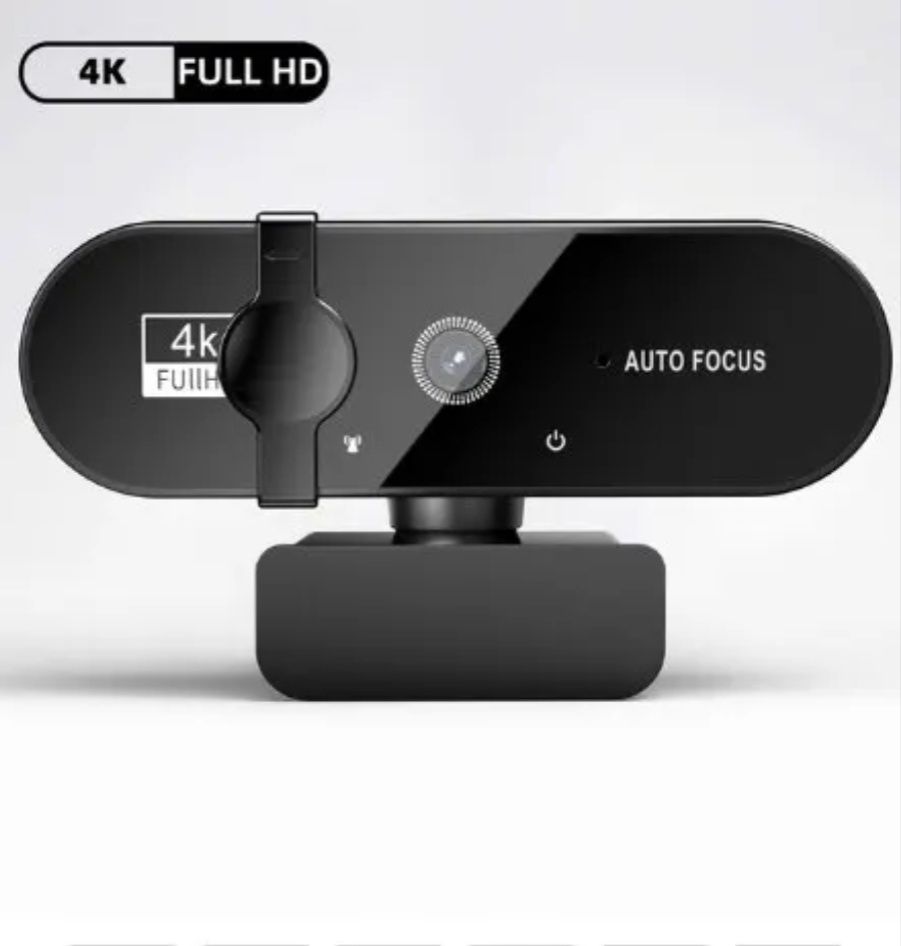 Webcam 4k 30fps Microfon autofocus
