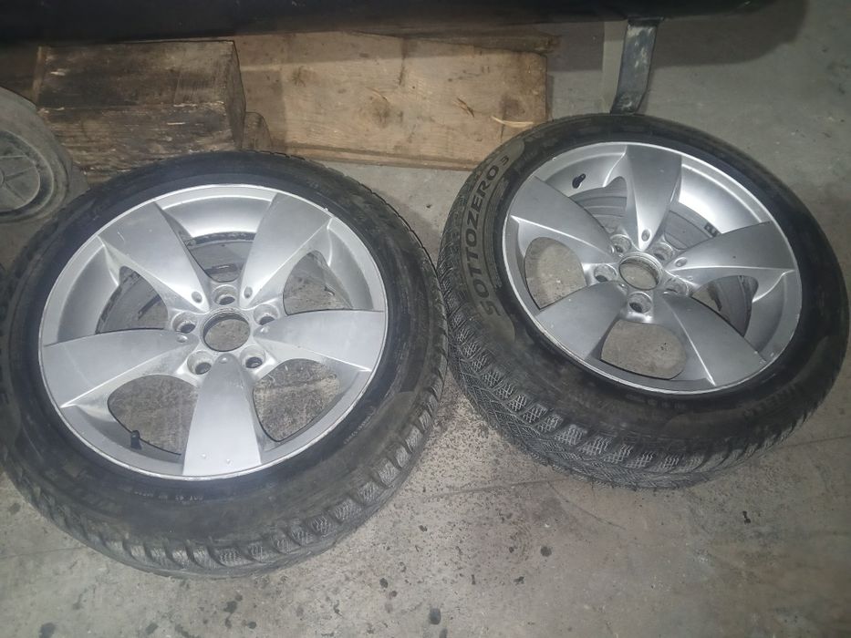 Vând roti de iarna bmw  5x120 r17