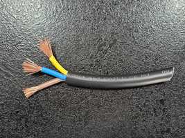 Cablu electric liţat MYYM 3x4, negru, calitativ, FACTURĂ+GARANŢIE