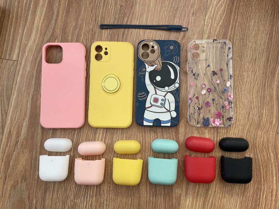 Iphone 12 case and air pods 2 case цена за всичко