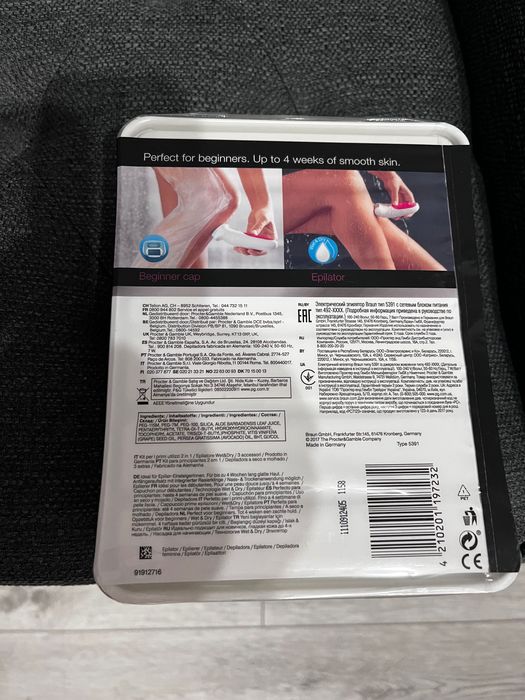 BRAUN
Silk epil 5
2 in 1 Starter Set