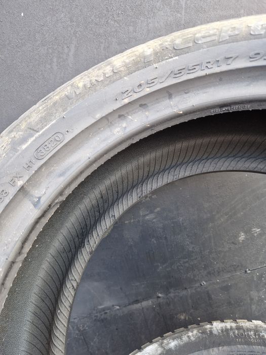 2 Anvelope Hankook 205 55 R17 M+S . Dot 2020