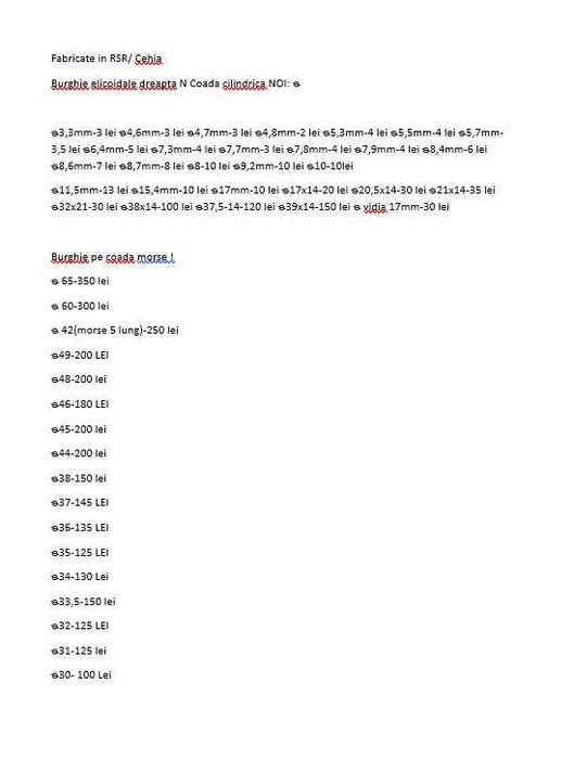 Burghie strung / Burghie coada morse