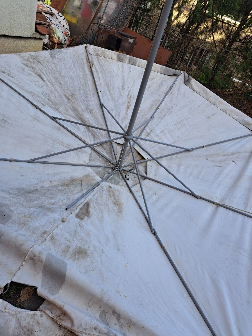 Чадър голям кръгъл