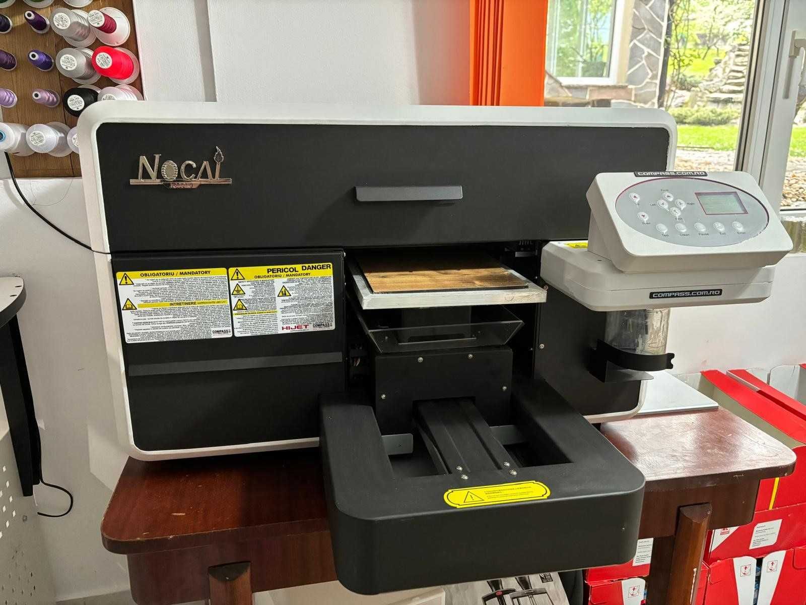 Imprimanta digitala imprima pe: textile, lemn, sticla
