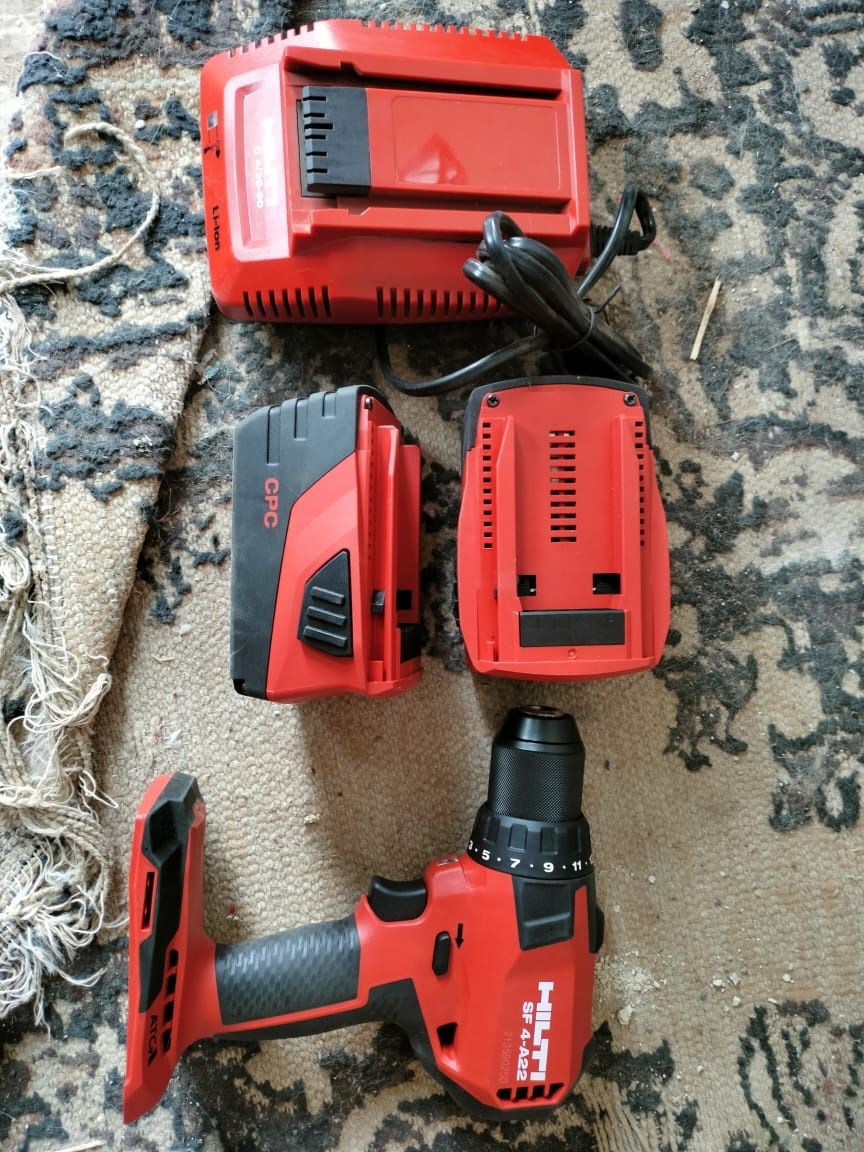 Аккумуляторная дрель -шуруповерт Hilti SF4-А22