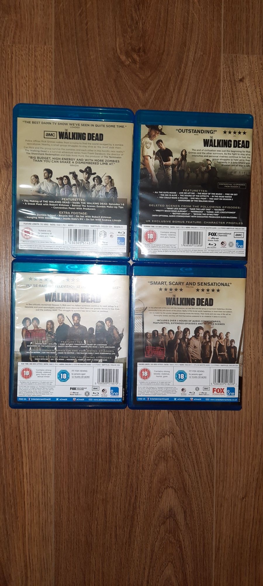 The Walking Dead Complete Seasons 1-4 Subtitrare Engleza BluRay