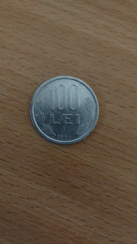 Vând monedă 100 de lei din 1994
