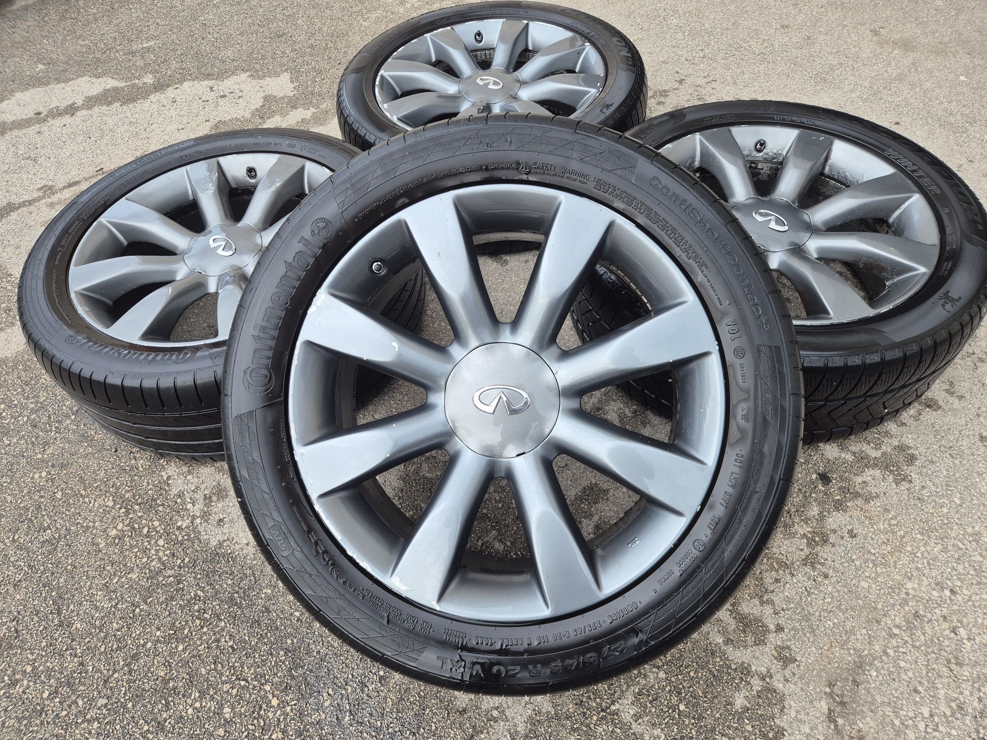 5х114.3/20 infiniti FX Q QX EX с гуми 5x114,3/20 инфинити