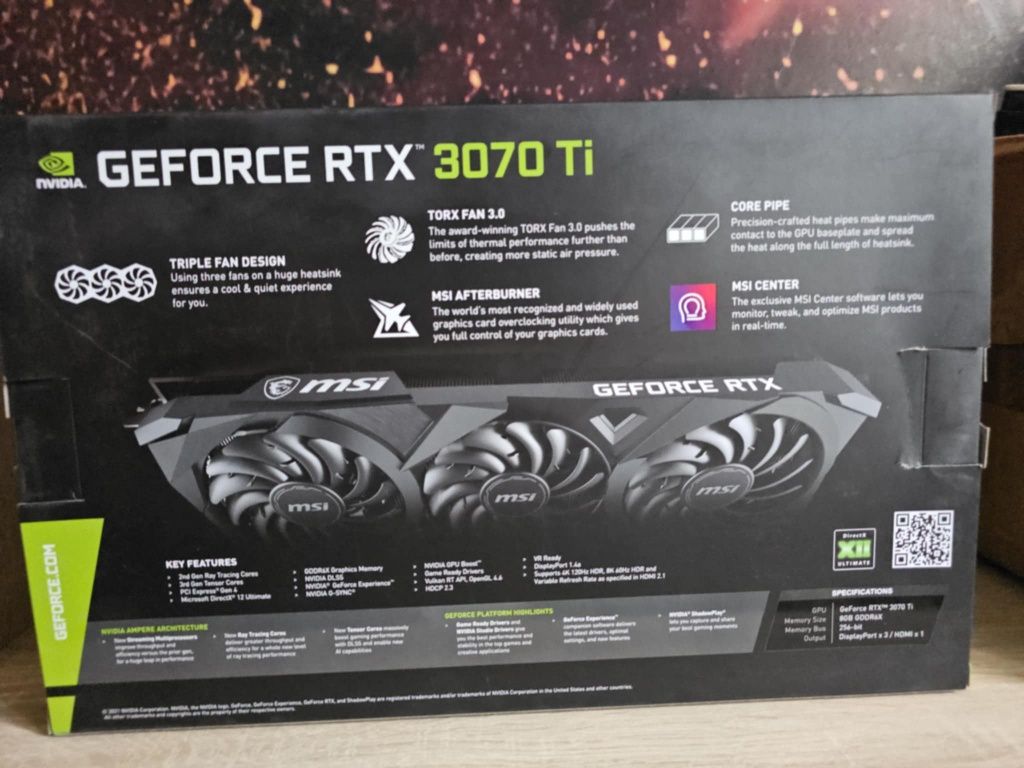 Geforce RTX 3070TI