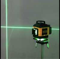 Лазерный уровень с штативом 4D ( новый)