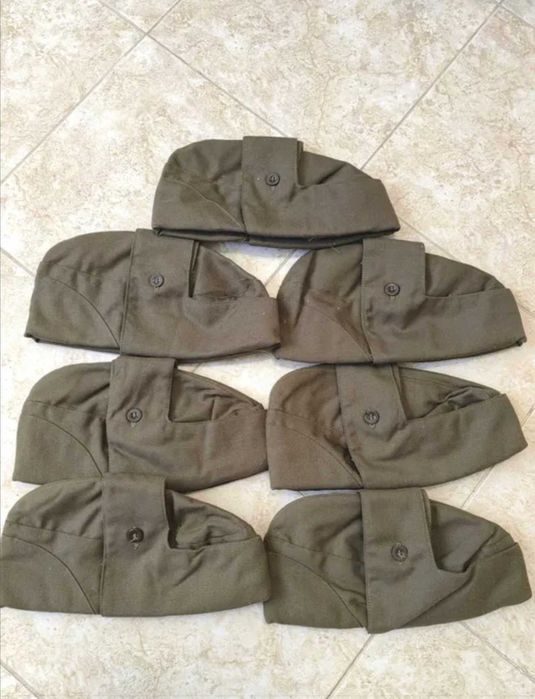 Български Соц Военни Строеви Летни Кепета Шапки 1970те г