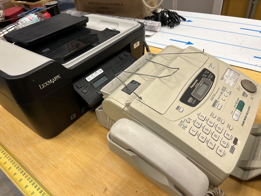 ЛОТ принтери скенери факс машина Epson HP Lexmark Panasonic
