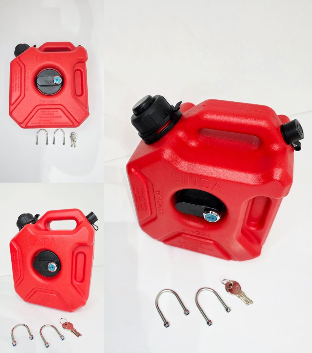 Canistra+suport prindere ATV/UTV/SSV/Offroad cu capacitatea de 3 litri