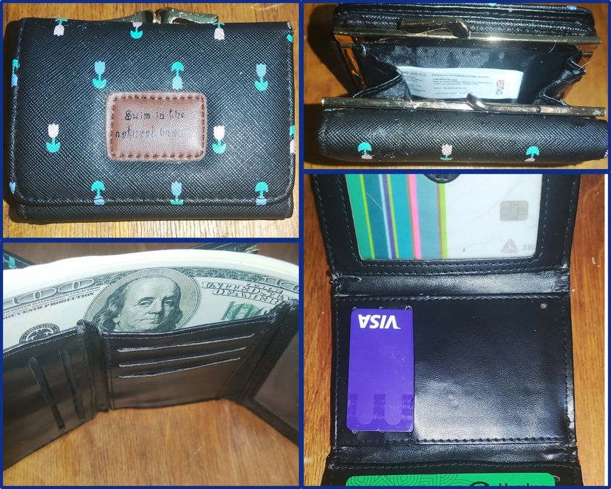 Кошелек Redtag. Женский. Много секций.