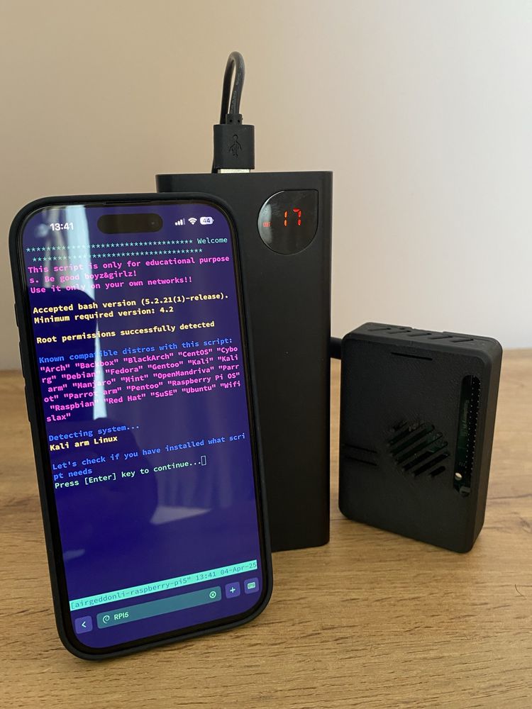Headless Portable RPI5 Station [Raspberry Pi 5] [конфигурация]