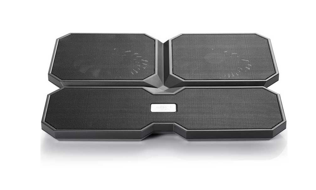 Охладителна подложка за лаптопи DeepCool - 4 вентилатора