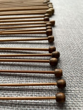 Бамбукови куки за плетене 25 бройки