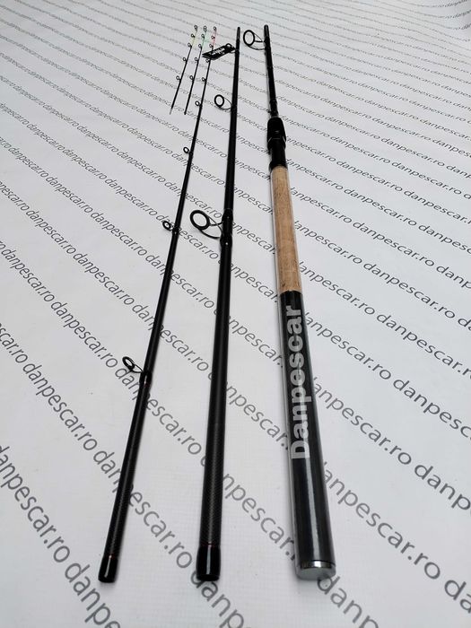 Lanseta PRO FL Black FORCE FEEDER 3,60m 180 grane 3 varfuri