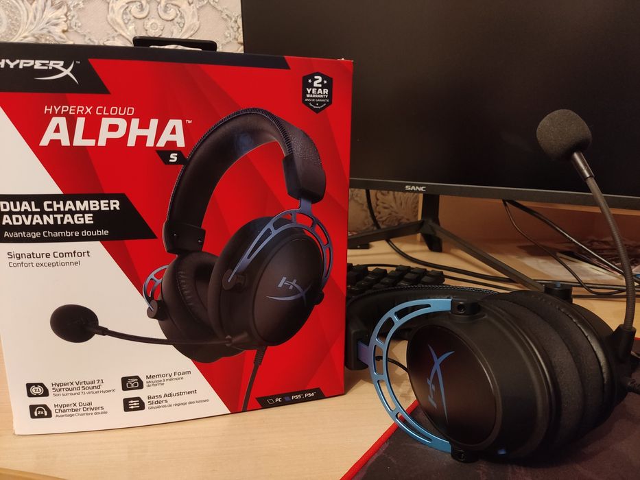 Наушники HyperX Cloud Alpha S