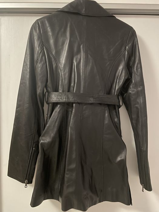 Чисто ново кожено аке от естествена кожа